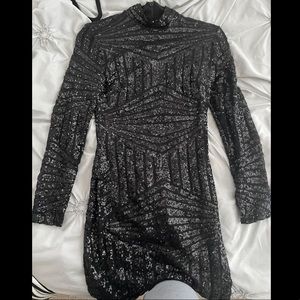Black Sequin dress